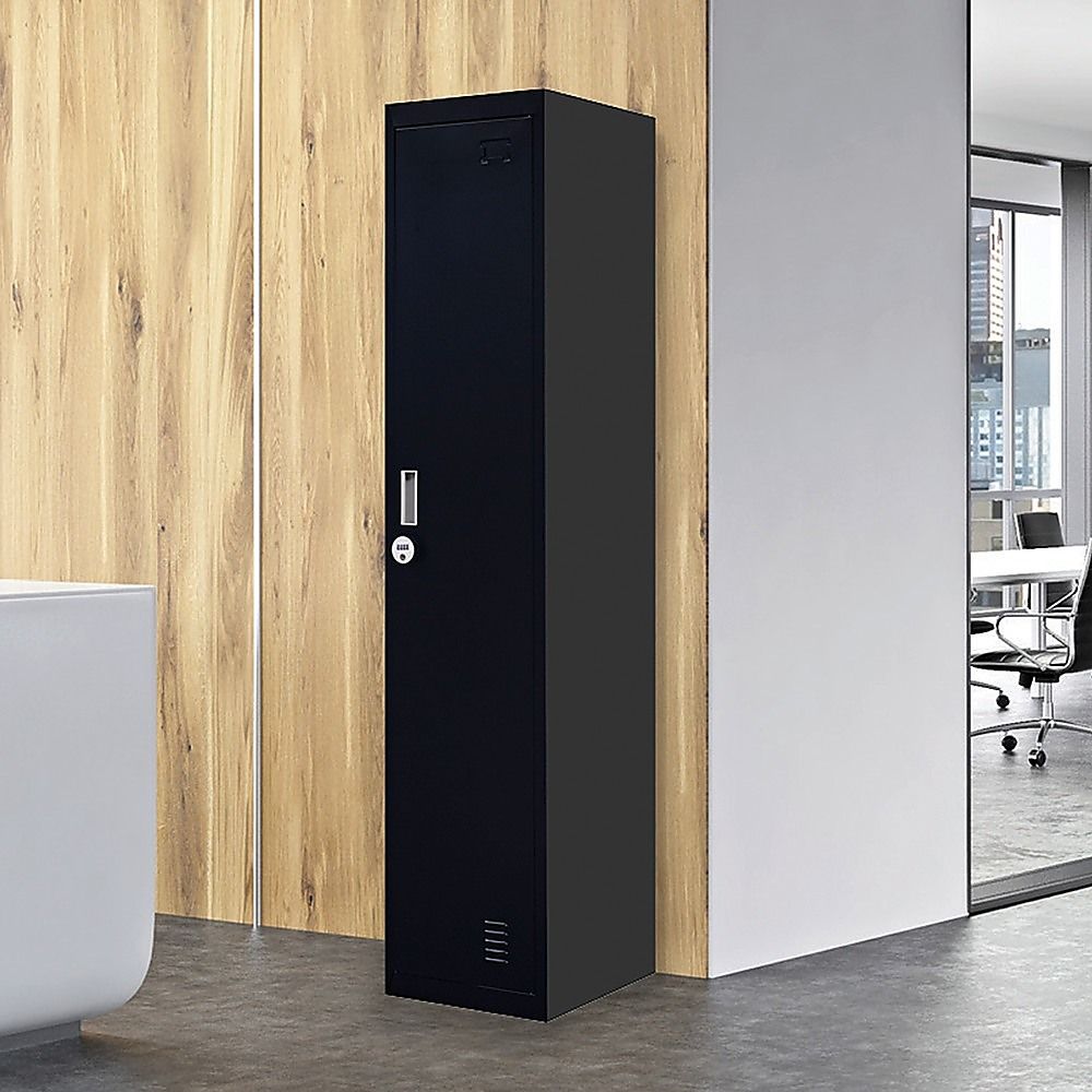 One-Door Office Gym Shed Clothing Locker Cabinet — image 2