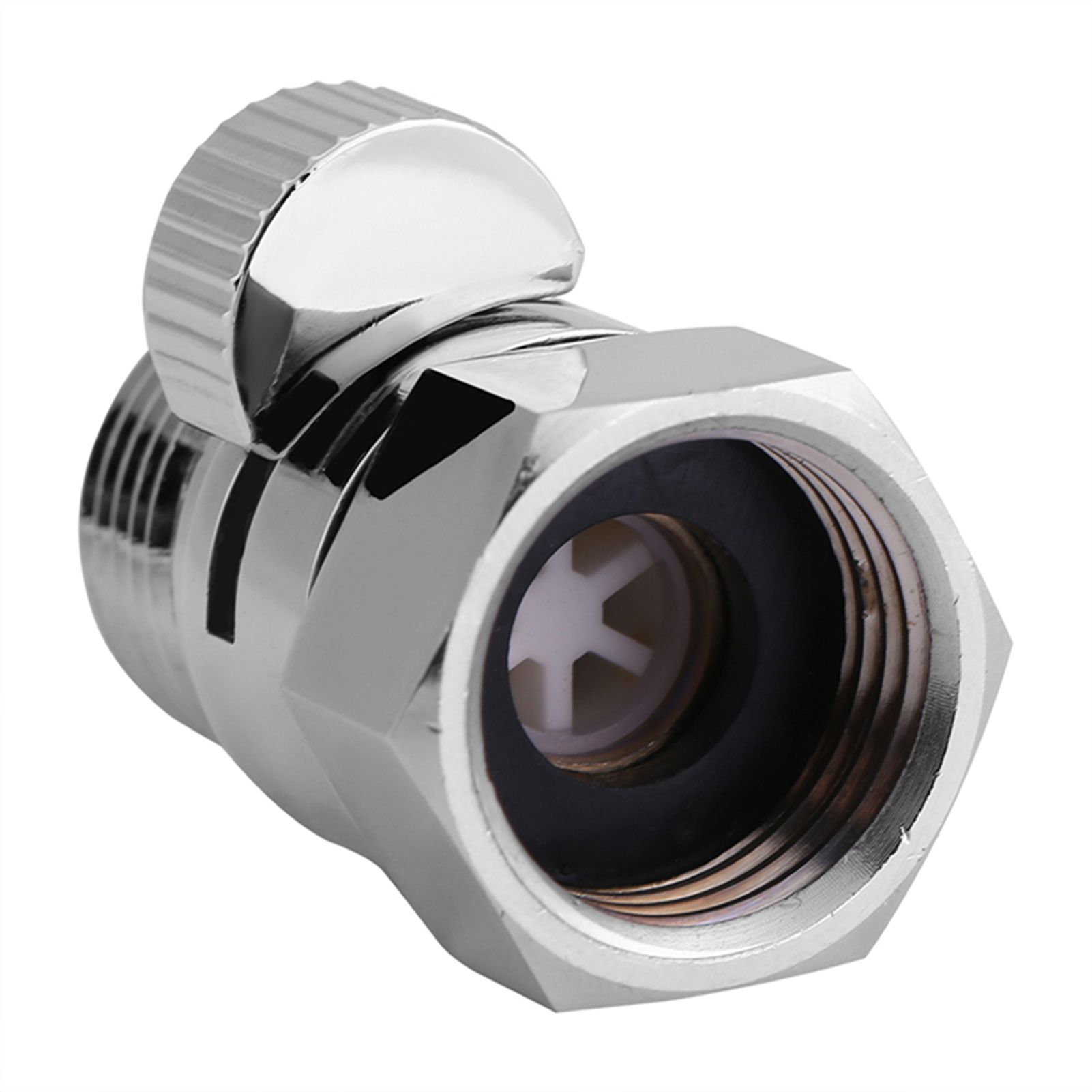 G1/2 Flowing Contol Shut OFF Water Saver Valve For Shower Head Hand Bidet Sprayer New โ image 6