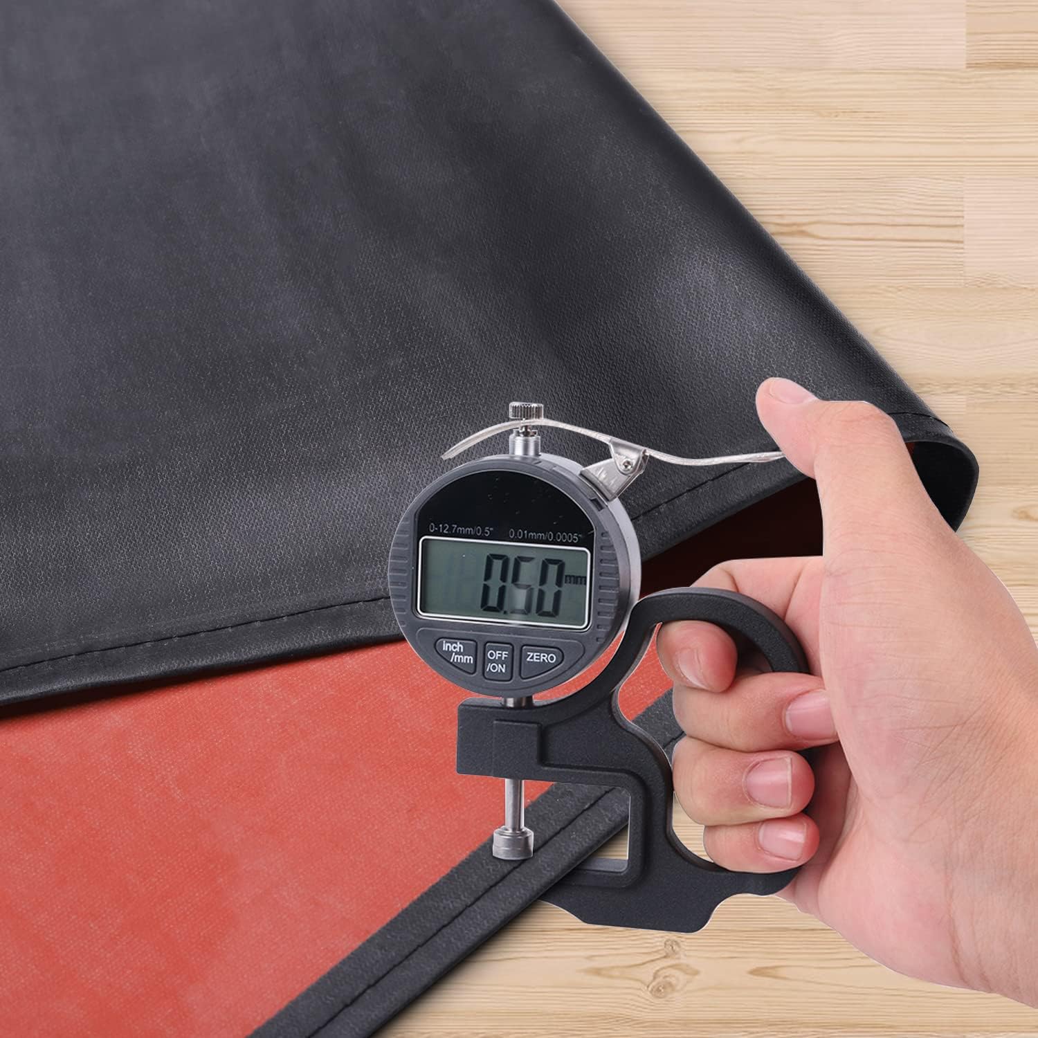 Thick Waterproof Rubber Black Vinyl Apr for Men 39" Heavy Duty Lg Chemical Resistant โ image 5