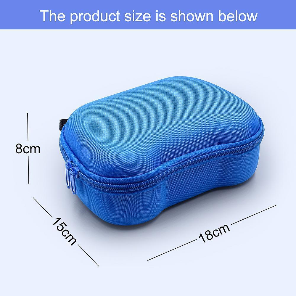 Gaming Controller Travel Carrying Case Compatible with Playstation 5 Wireless Controllers. Protective Storage Holder Bag Cover for PS5 Console (Box Only)-Red — image 5