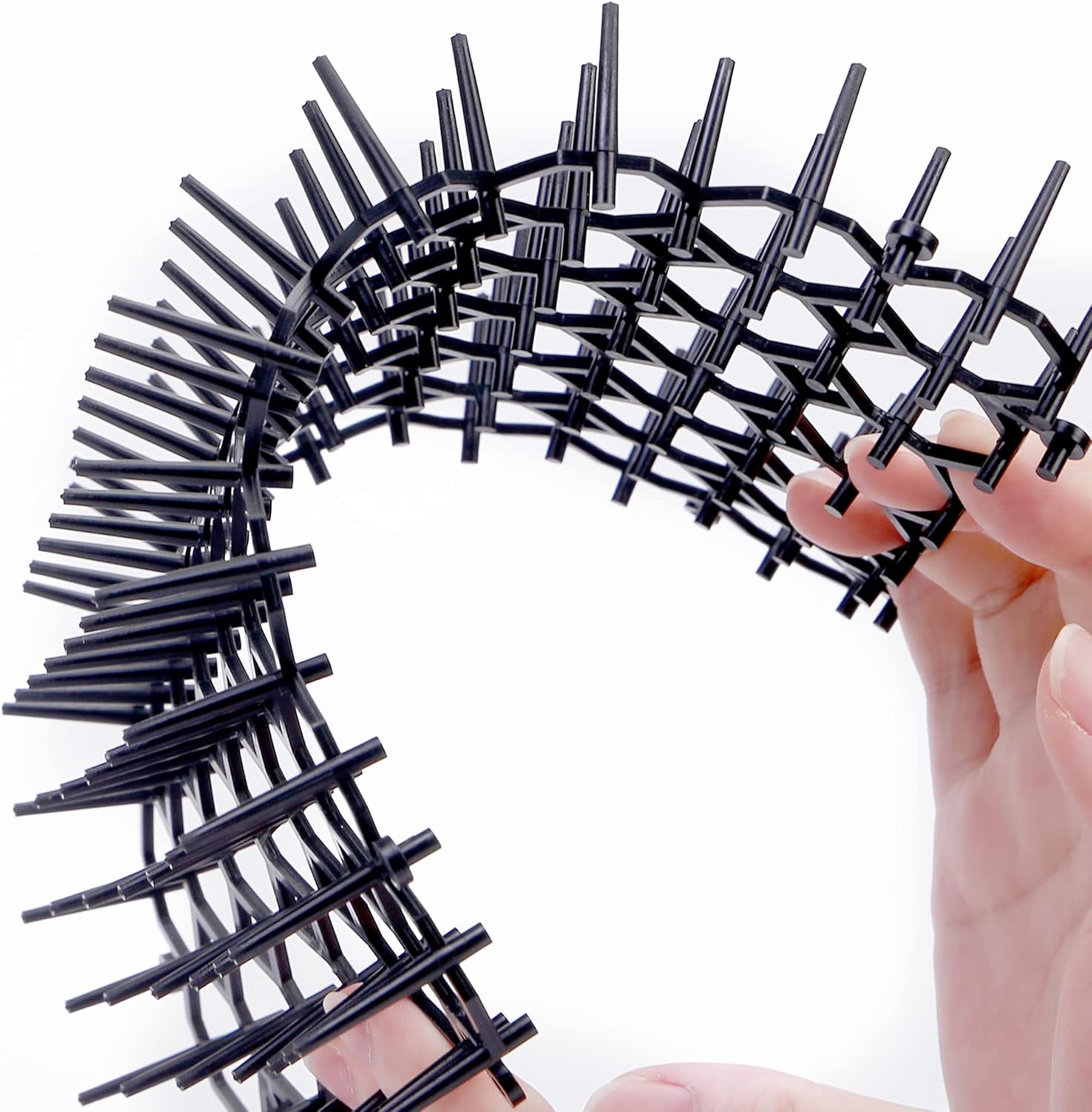 12 pcs 15 cm x 20 cm Spike Mat, Cat Scare with Spikes, Dog Mat, Plastic Net for Animals โ image 3
