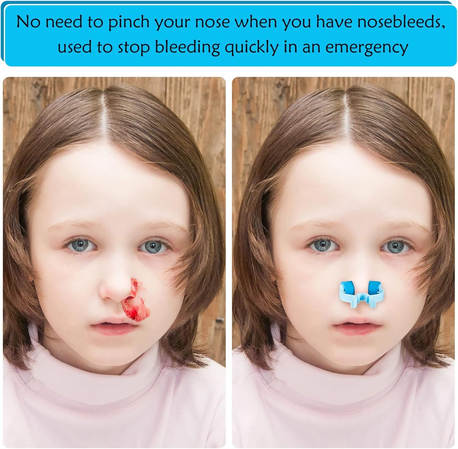 Nose Stop Clips Nasal Nose Stopper Clips Plastic Foam for Emergency or Accident โ image 4