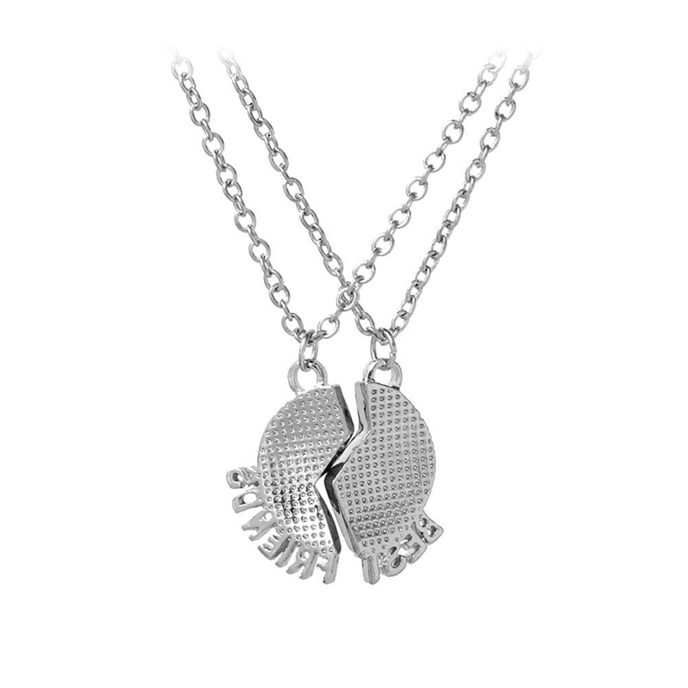 2Pcs BFF Necklace for 2 Matching Soccer Ball Baseball Football Basketball Pendant Necklace for Women Men Sport Ball Jewelry Gift โ image 2