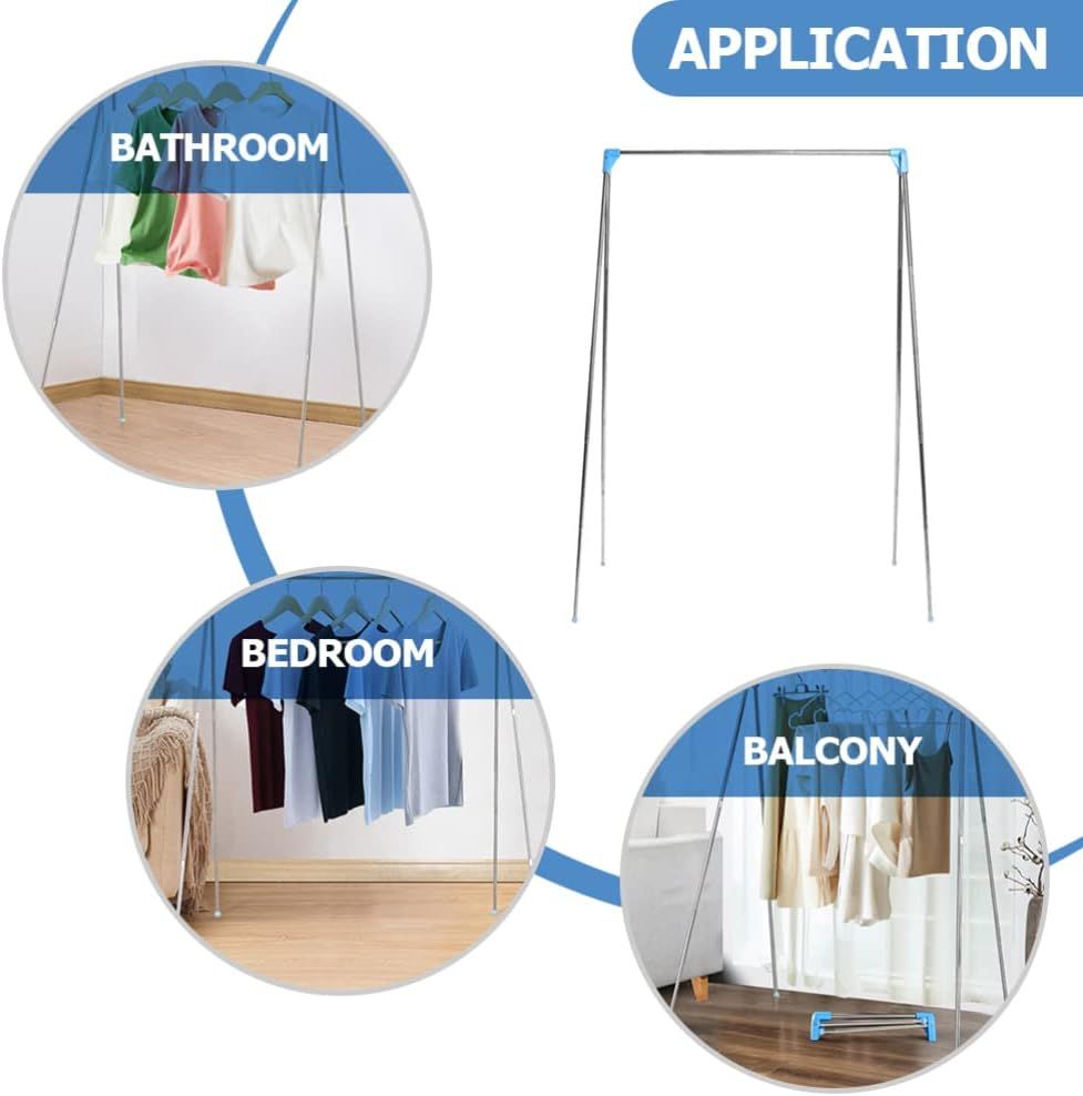 Drying Rack Garment Bags for Travel Foldable Laundry Hanger Space- Saving Laundry Dance Garment Bags for Dancers Racks Space — image 4