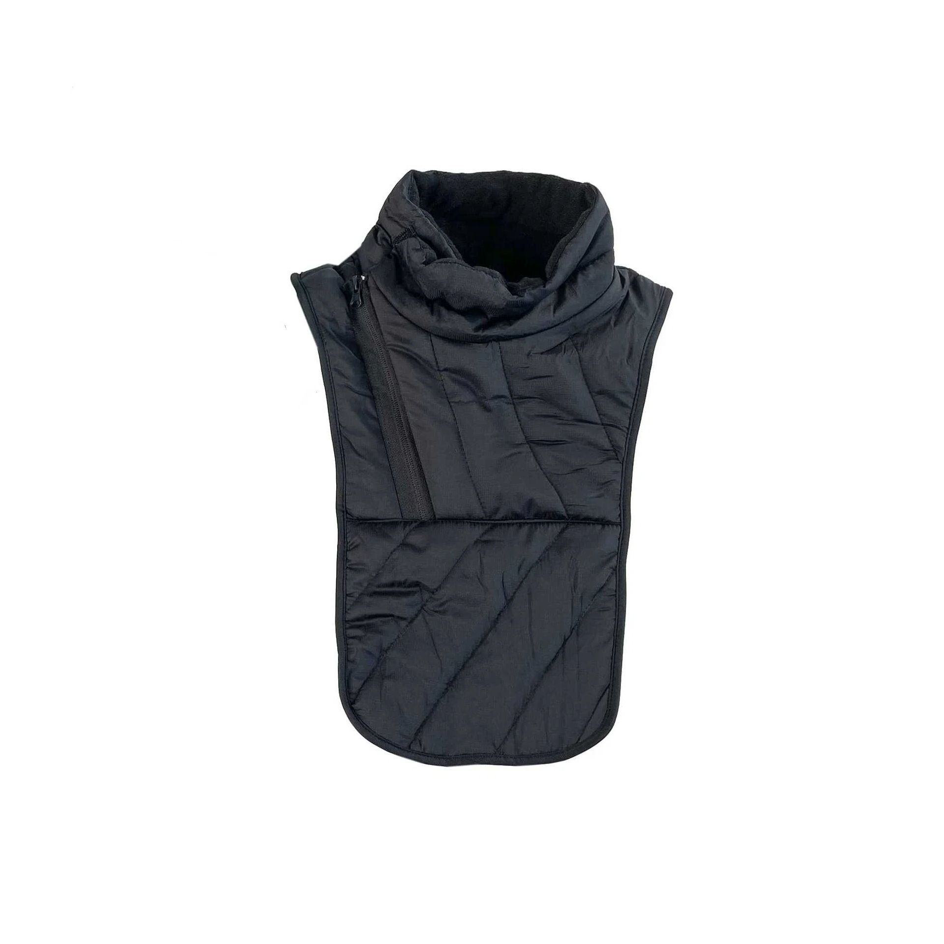 Waterproof Neck Warmer Motorcycle Winter Thermal Neck Scarf Face Mask Windproof Cycling Balaclava for Men and Women(Black)L