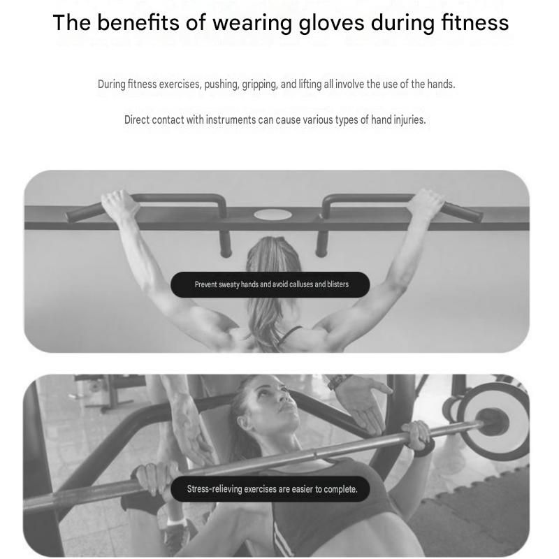 Pink S size Women's Half-Finger Fitness Gloves - Liquid Silicone Shock Absorption, Ice Silk Breathable Fabric, Non-Slip Grip for Gym Yoga Cycling Weight — image 4