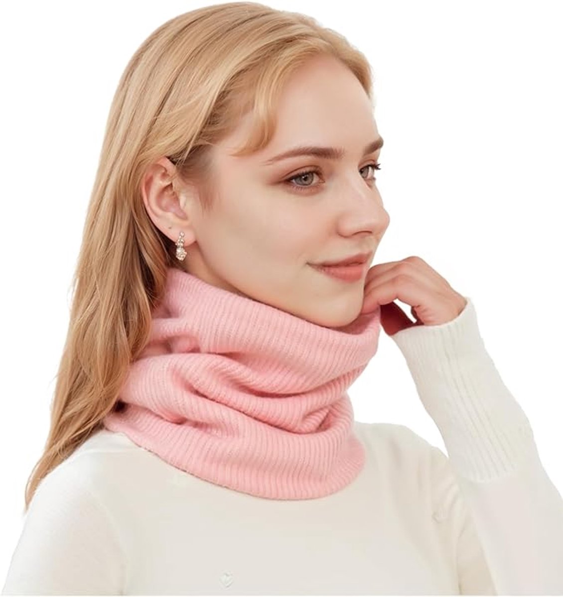 Women's Scarves (2-pack) - Neck Warmer - Winter Scarves for Women - Fleece Neck Warmer - Unisex Winter Neck Warmer - Suitable for Motorcycling, Skiing — image 5