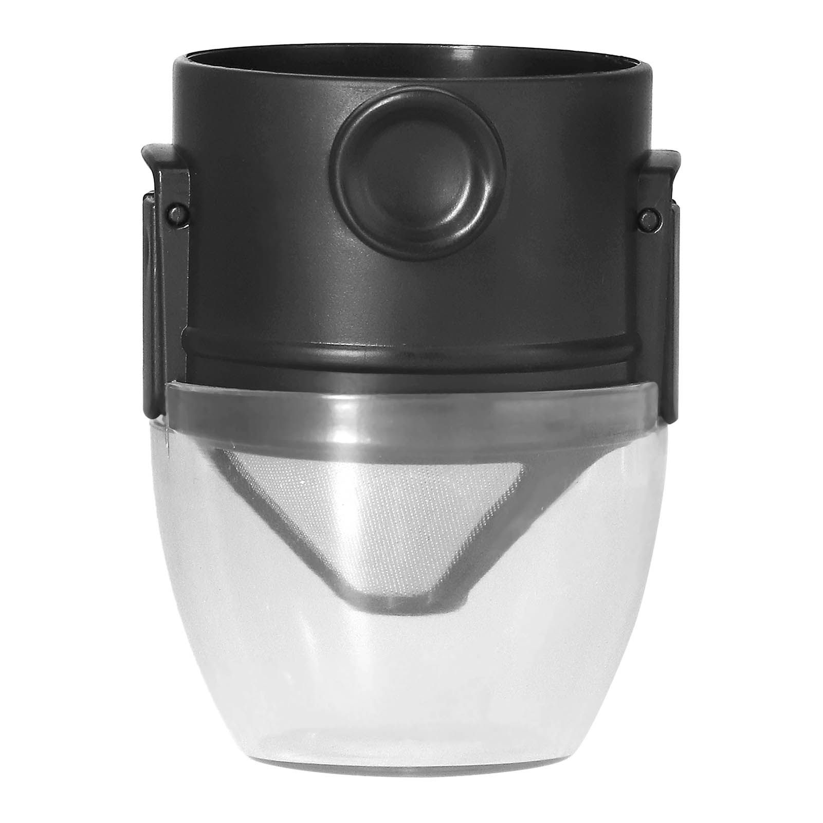 304 Stainless Steel Coffee Filter with Transparent Plastic PP Cup Portable Coffee Dripper for Outdoor โ image 6
