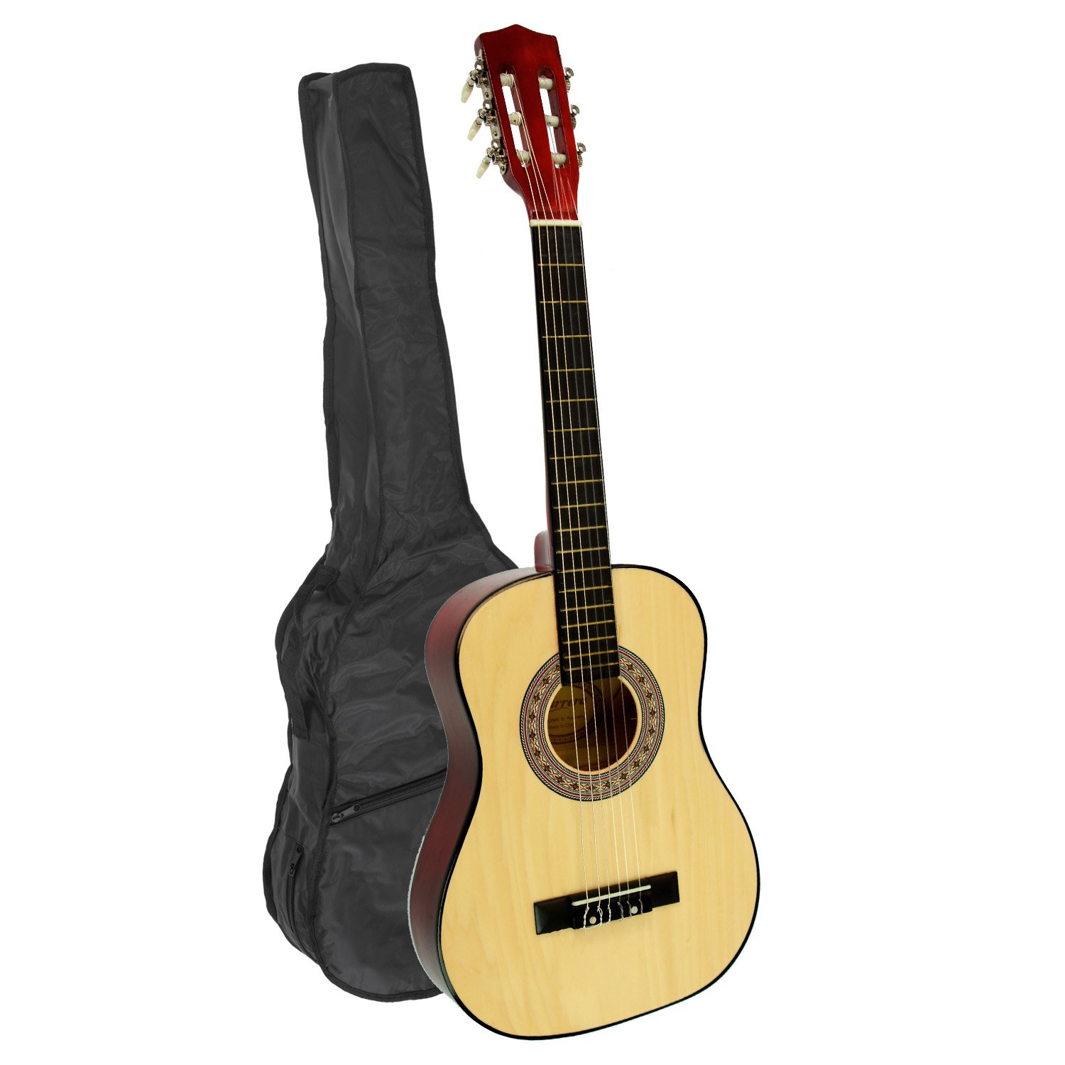 Karrera Childrens Guitar Wooden 34in Acoustic - Natural โ image 2