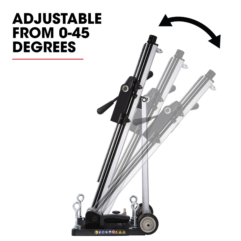 BAUMR-AG Adjustable Core Drill Wheeled Rig Stand — image 4