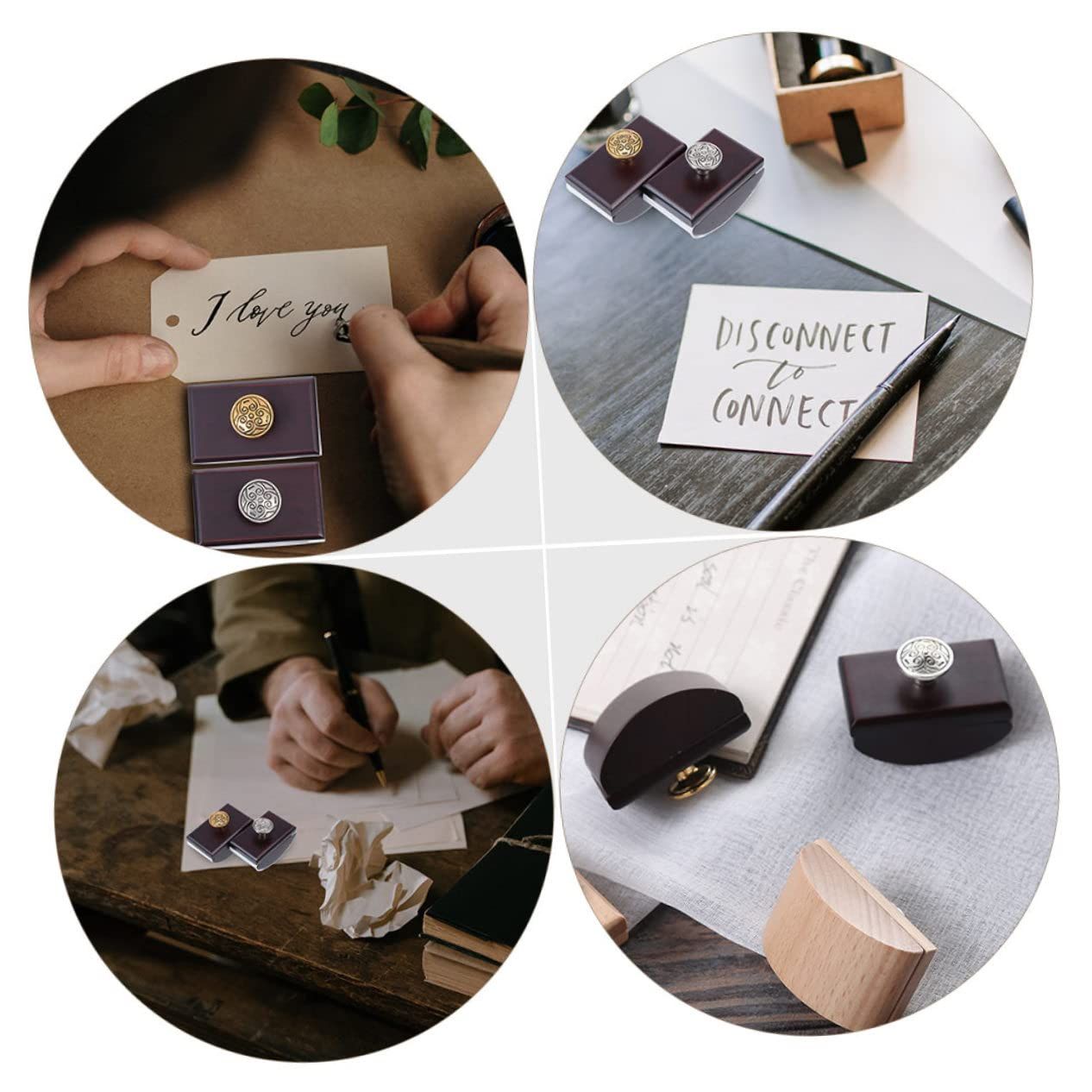 Ink Absorber Fountain Pens Paper Ink Quick- Drying Stamp Desk Blotter Paper Desk Ink Blotter Craft Rocker Blotter โ image 4