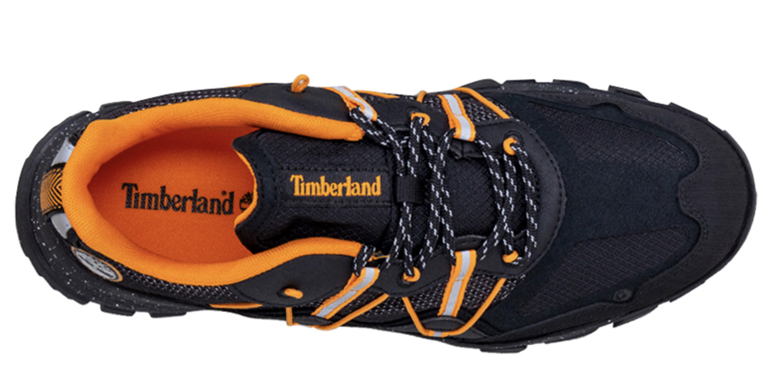 Timberland Mens Garrison Trail Hiking Sneakers Shoes Trekking Runners - Black — image 5