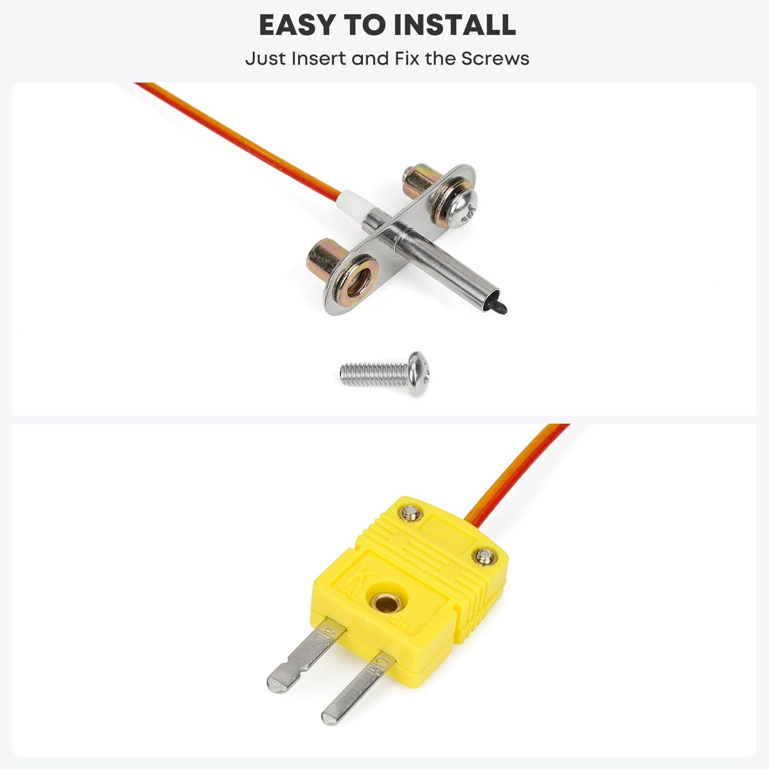 RTD Probe Replacement for Traeger Ironwood 650/885, Pro Series 575/780, Upgraded Thermocouple Probe Kit for #KIT0422 — image 6