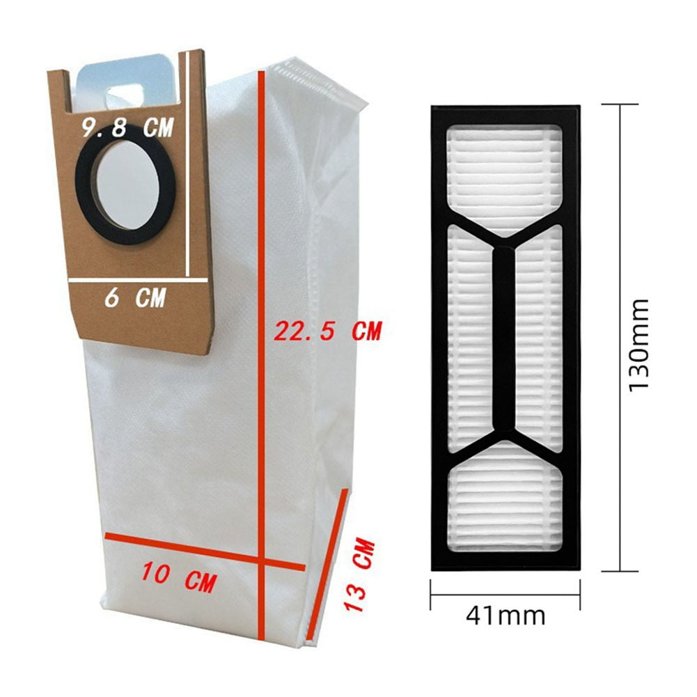 6/12pcs Filter Dust Bag Kit For Eufy S1 Pro Vacuum Cleaner Spare Parts Household Supplies Cleaning Tools Sweeper Accessories B — image 2