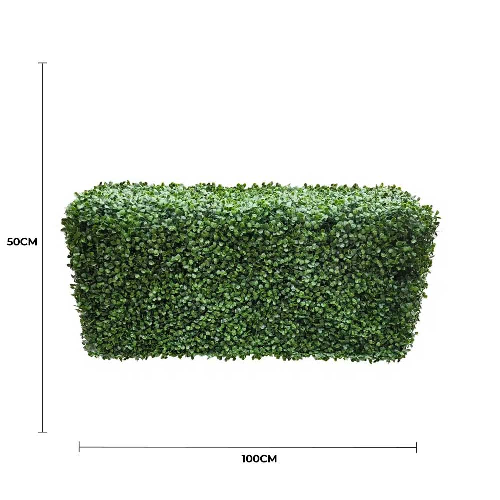Portable Boxwood Hedge UV Resistant 100cm Long x 50cm High — image 2