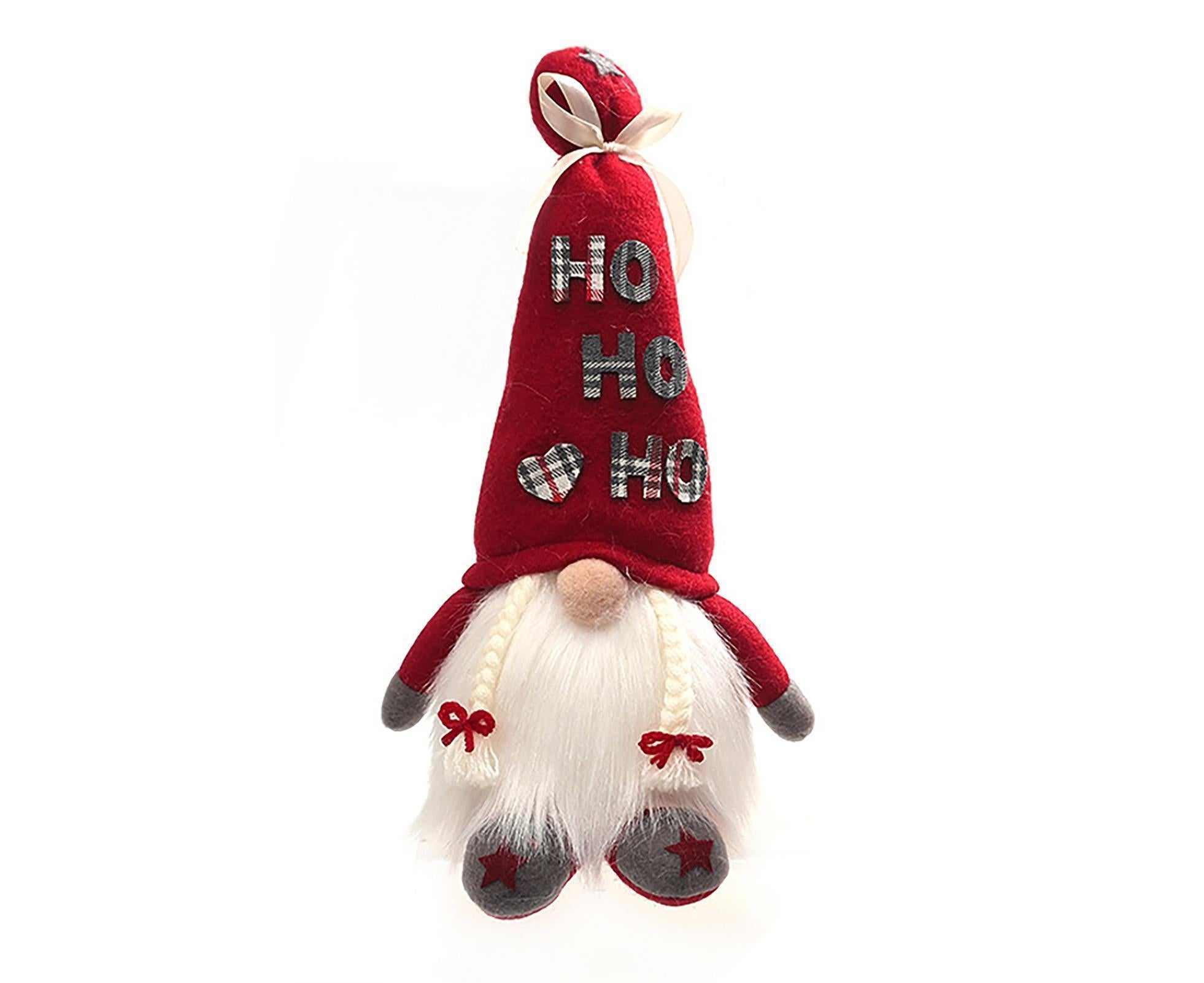Creative Dwarf Shape LED Doll Decor Cute Exquisite Flannel Doll Display for Home-Red โ image 2