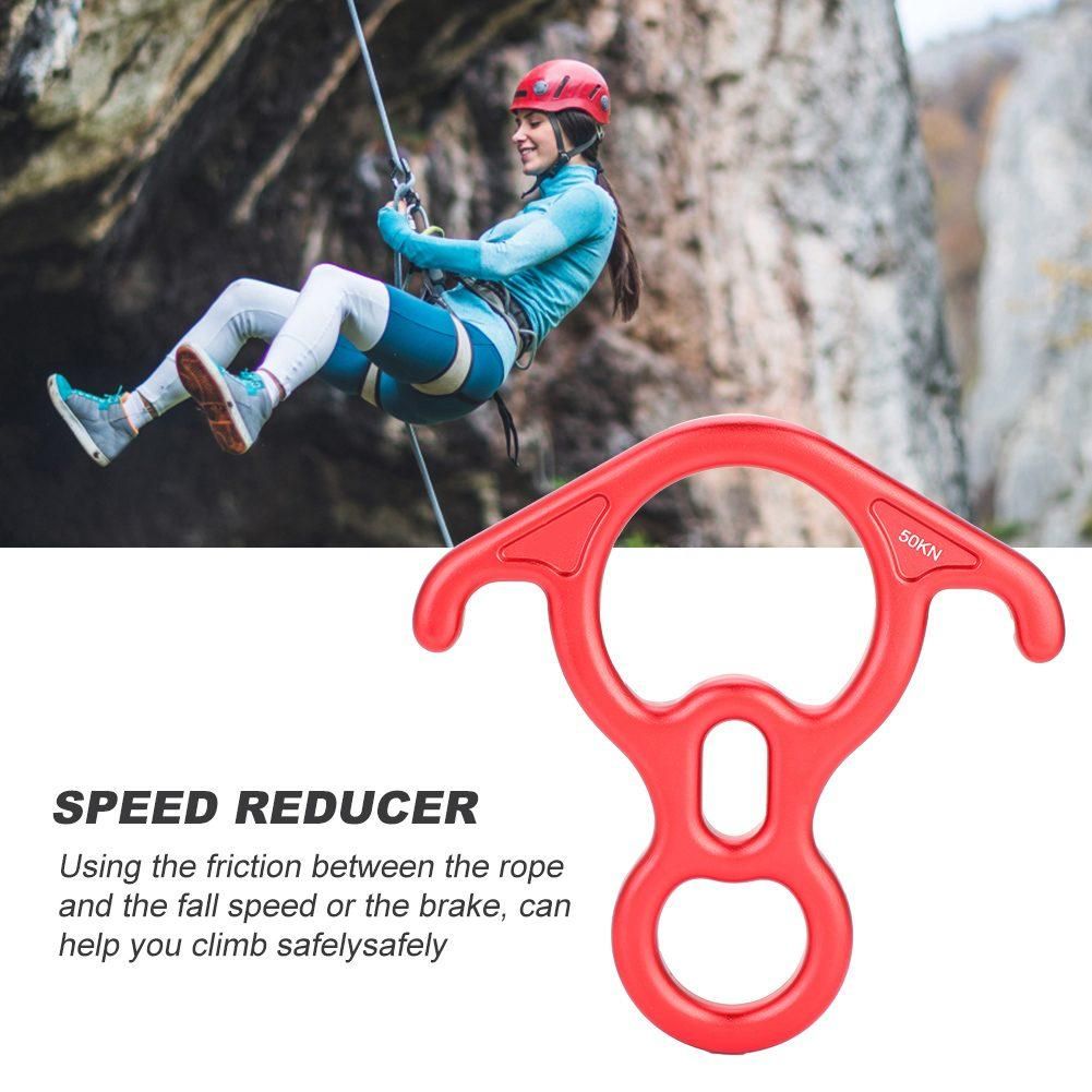 Climbing 8 ring climbing 50kn descender figure 8 rope descender climbing — image 2