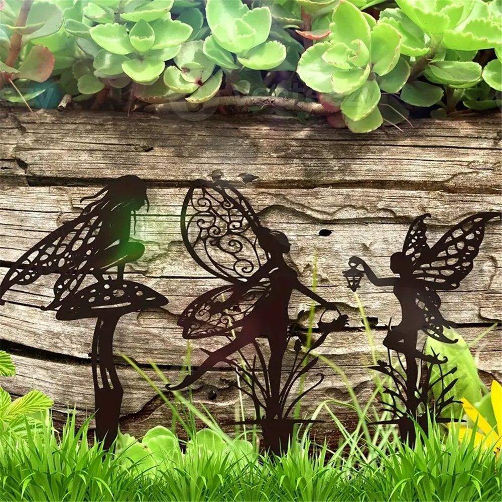 6 pack Decorative Garden Stakes, Fairy Garden Statues for Home and Garden, Flower Pot, Lawn, Flower Bed Decoration Gifts โ image 4