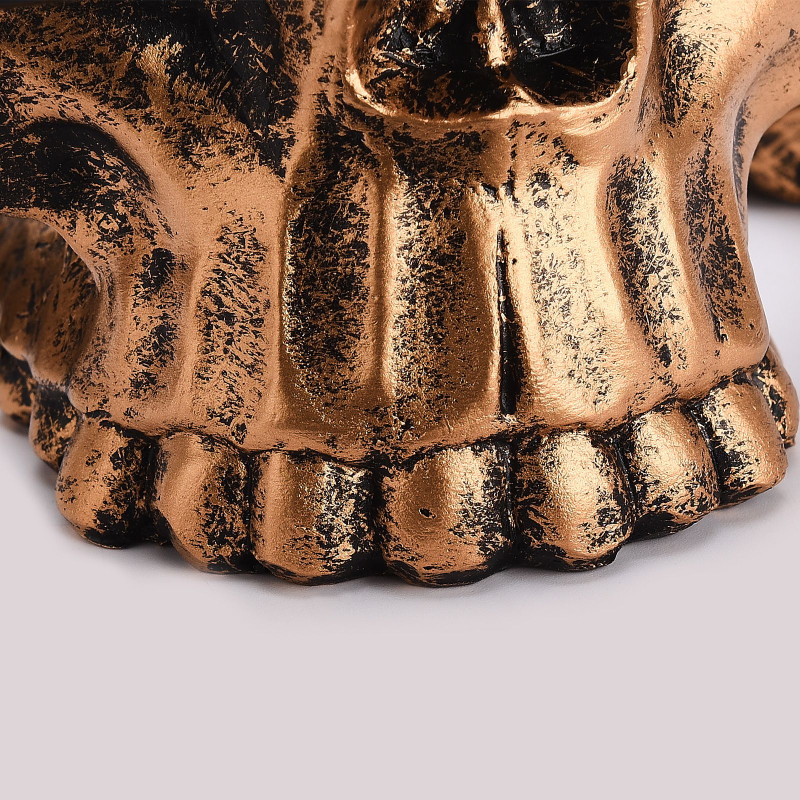 Skull Glasses Holder Sturdy Resin Rich Details Vivic Colors Skull Glasses Stand โ image 6