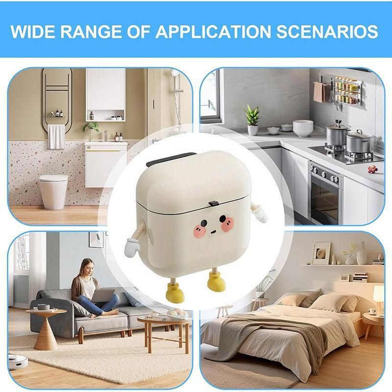 Large Waterproof Wall Mounted Rubbish Bin for Kitchen Bathroom Waste Storage โ image 6