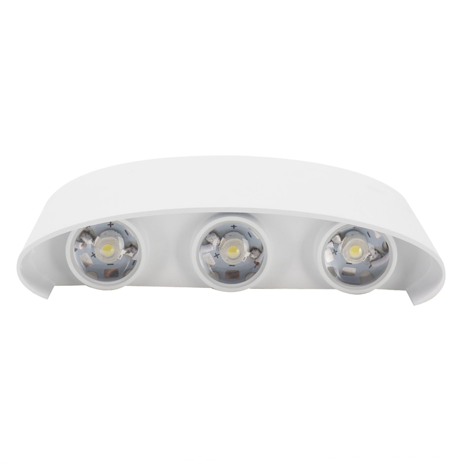 6LED 6W Wall Light Innovative Up Down Wall Lamp IP65 Waterproof AC85-265V White Light — image 6