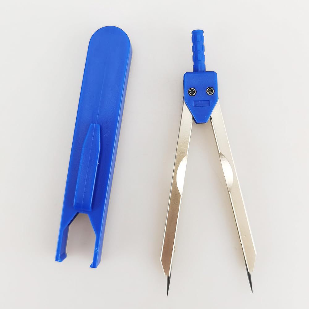 Calipers Nursing or Doctor Caliper Divider for Measuring Drafting Electrocardiographs with Ruler (Blue) โ image 4