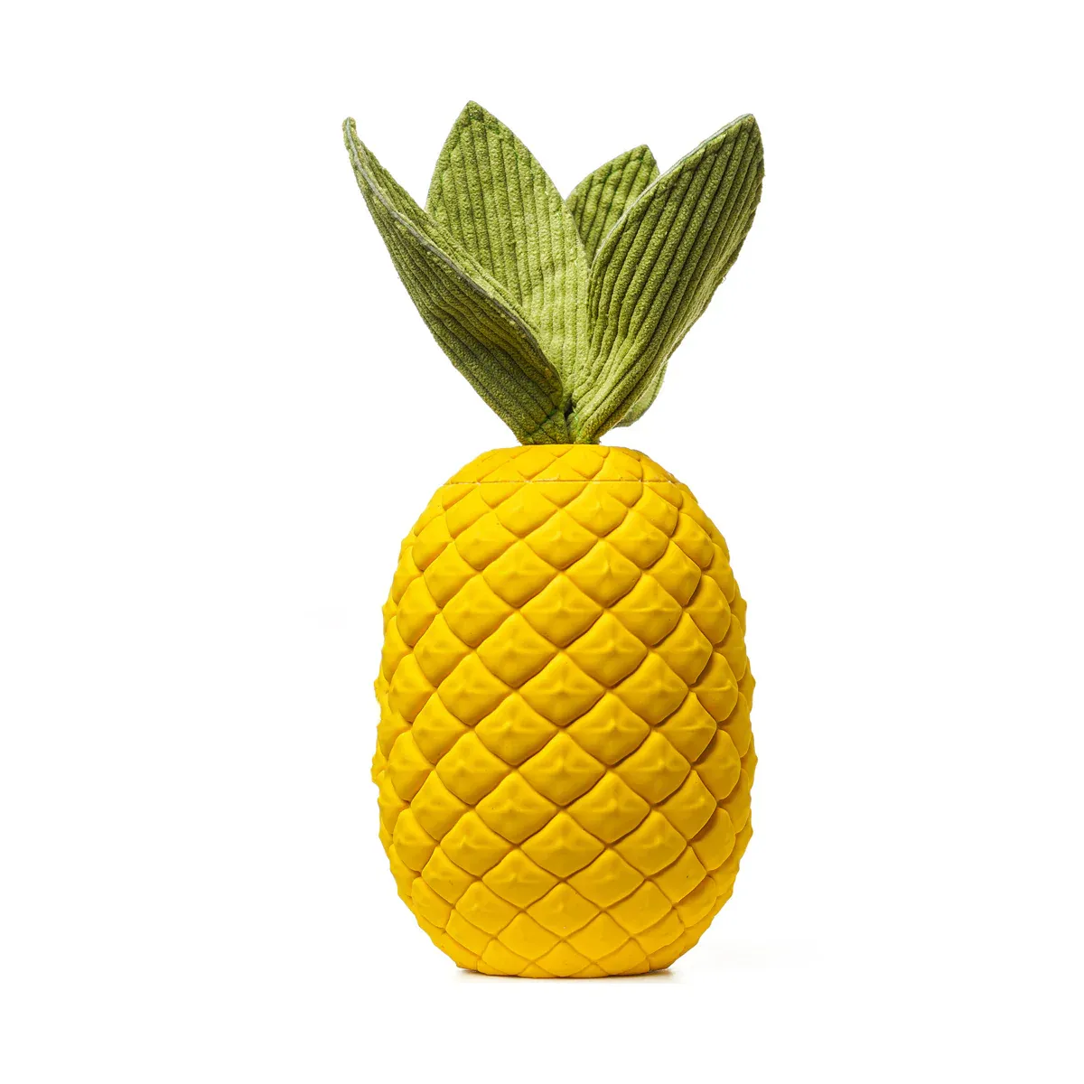 Dog Rubber Pineapple Toy Bite Molar Tooth Interactive Sound Resistant Pet Toy — image 2