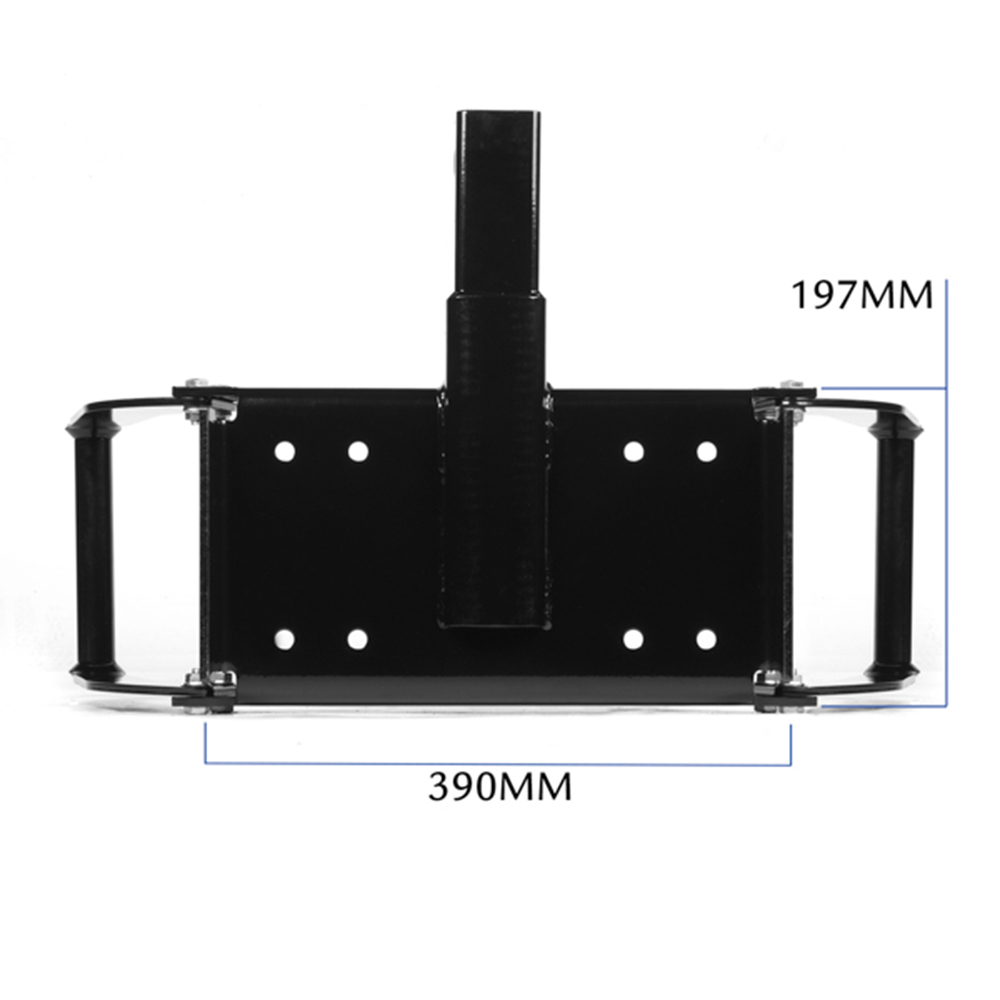 X-BULL Winch Cradle Mounting Plate Bracket Foldable Steel Bar Truck Trailer 4WD Universal For 9000 10000 12000 13000 14500LBS winch โ image 6