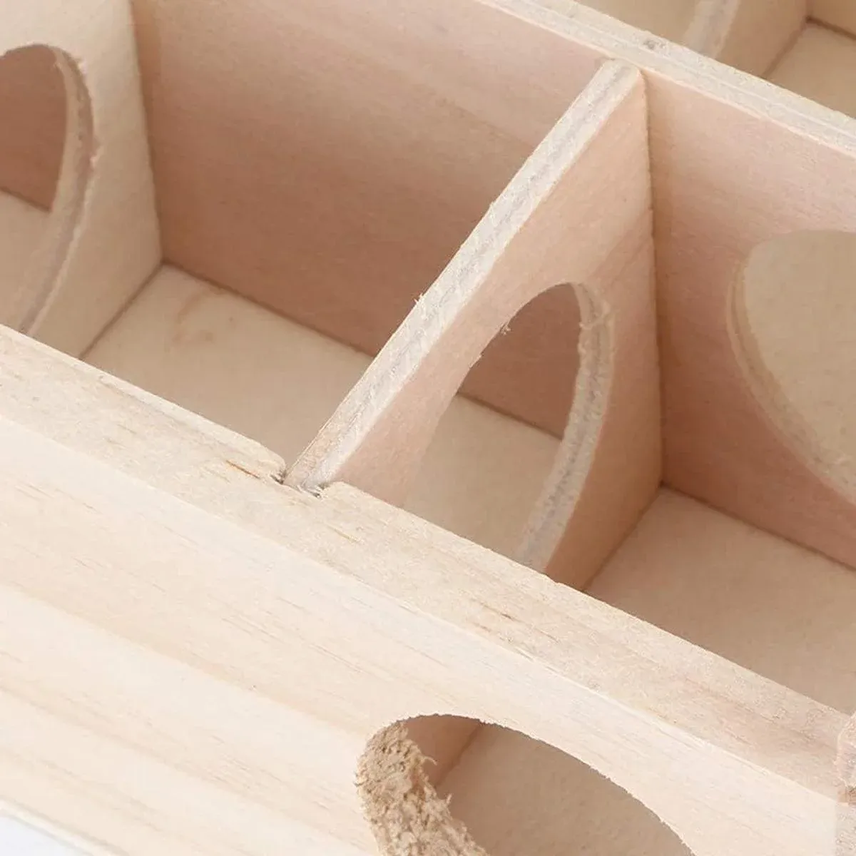 Wooden Hamster Maze Toy Interactive Small Pet Toy for Hamsters and Small Animals — image 6