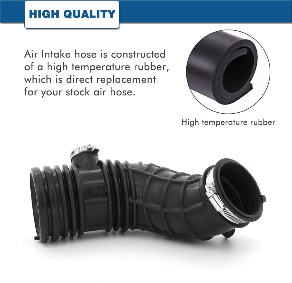 Air Intake Hose Compatible with Honda Accord 2003 2004 2005 2006, 2007 2.4L 17228 RAA A00 17228RAAA00 696-739 — image 2