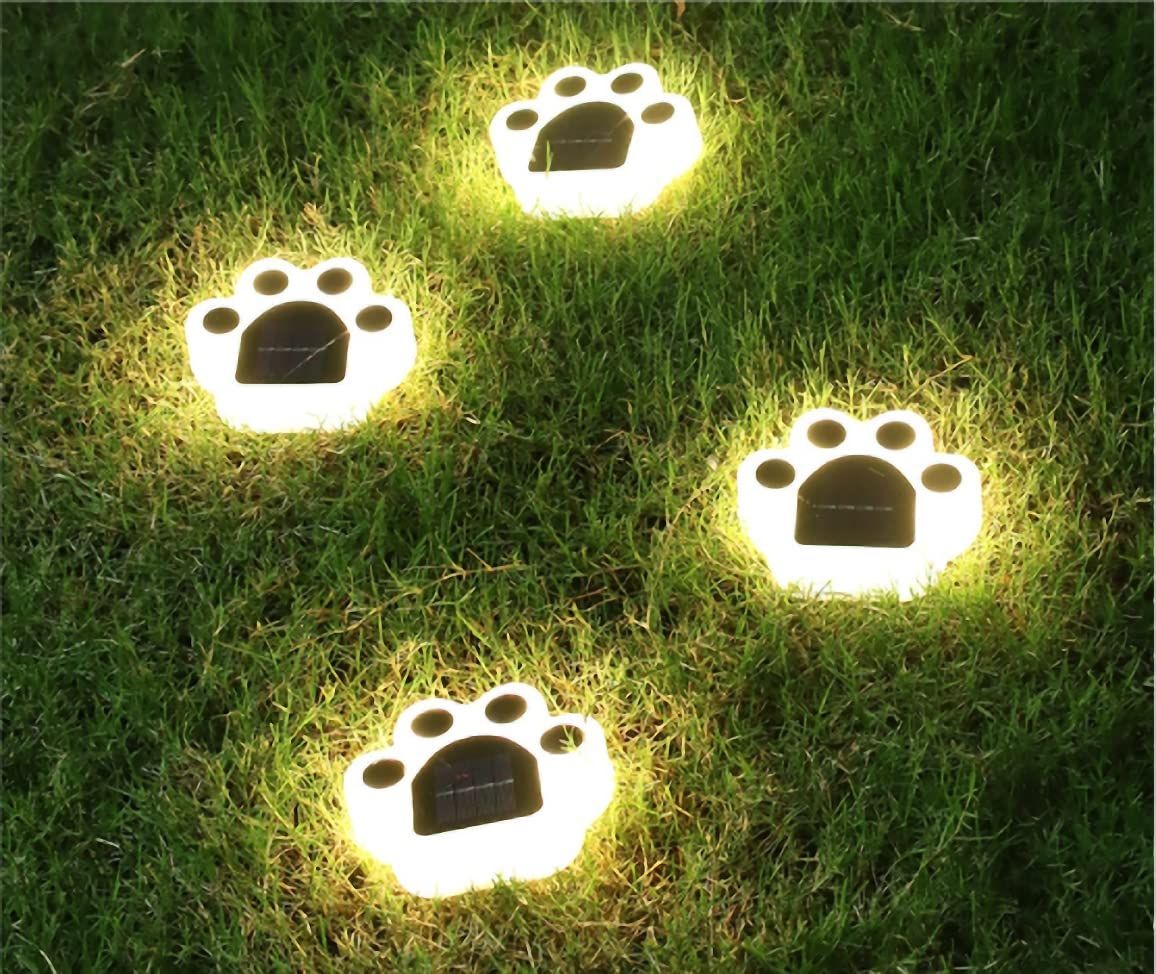 4Pcs Solar Garden Lights Outdoor Color Changing Decorative Ball Solar Lights for Patio/Lawn/Yard/Path/Christmas — image 3