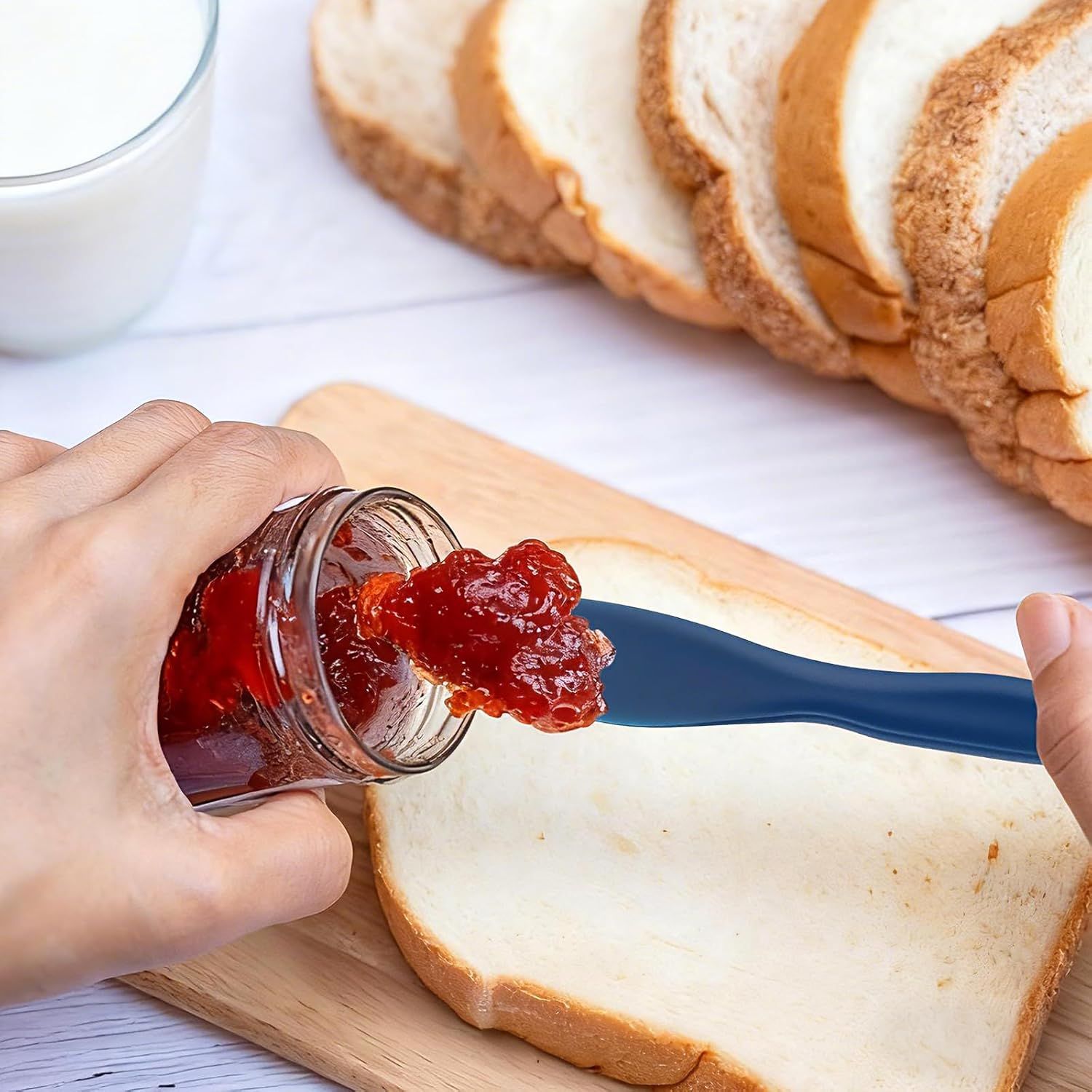 Plastic Multi Purpose Buttering Knife-cutter for Butter — image 4