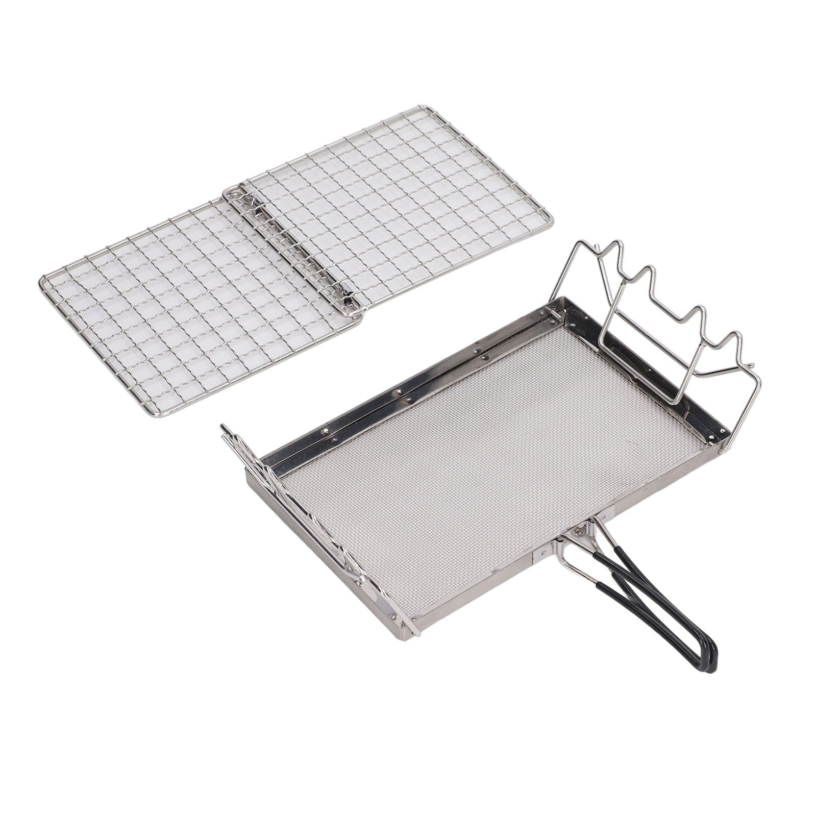 Camping Stove Toaster Foldable Portable Stable Structure Stainless Steel Outdoor Stovetop Toaster for Picnic โ image 6