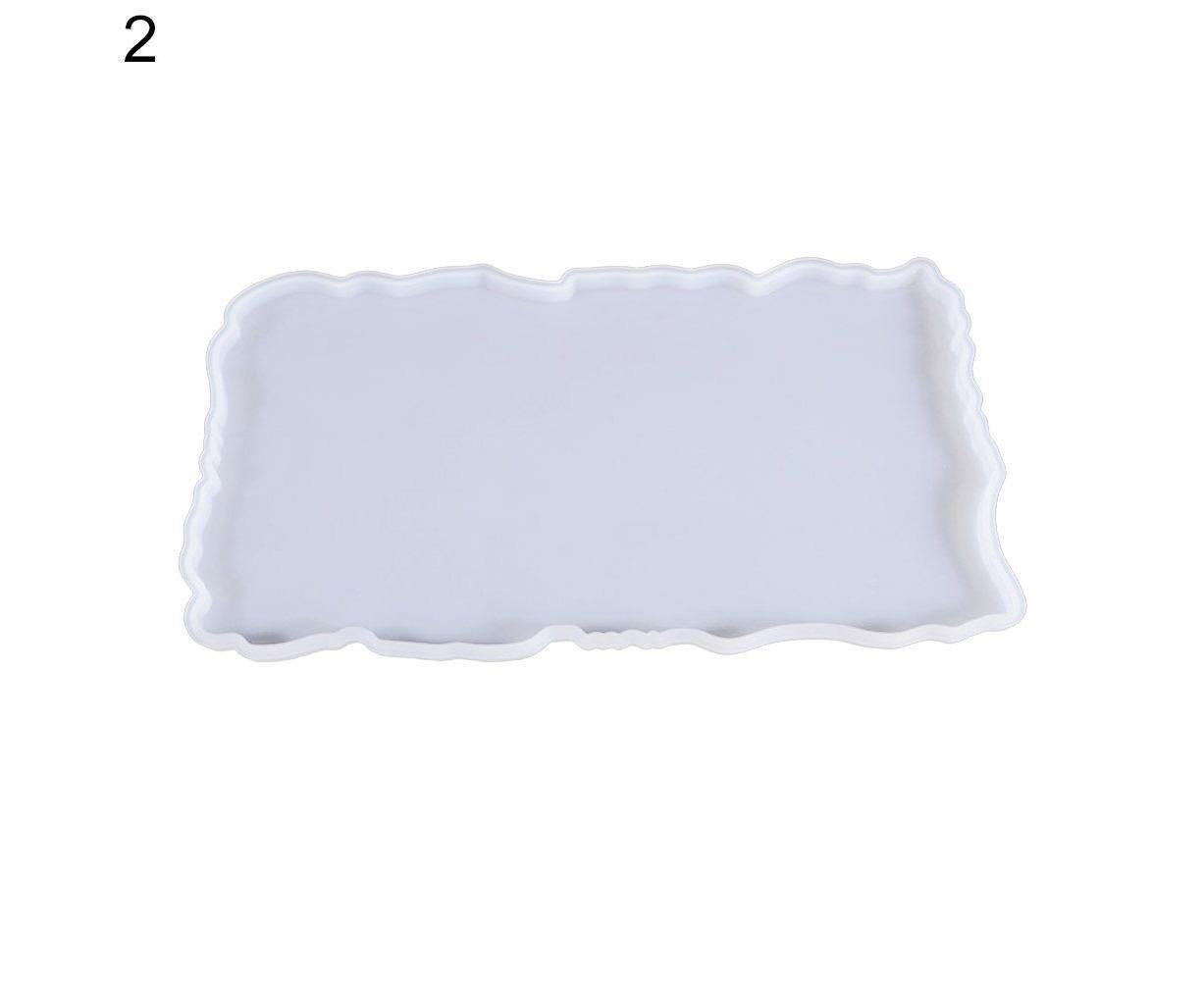 Craft Tray Plate Fruit Bowl Silicone Square Rectangle Shape Resin Mold DIY Tool-8# โ image 5
