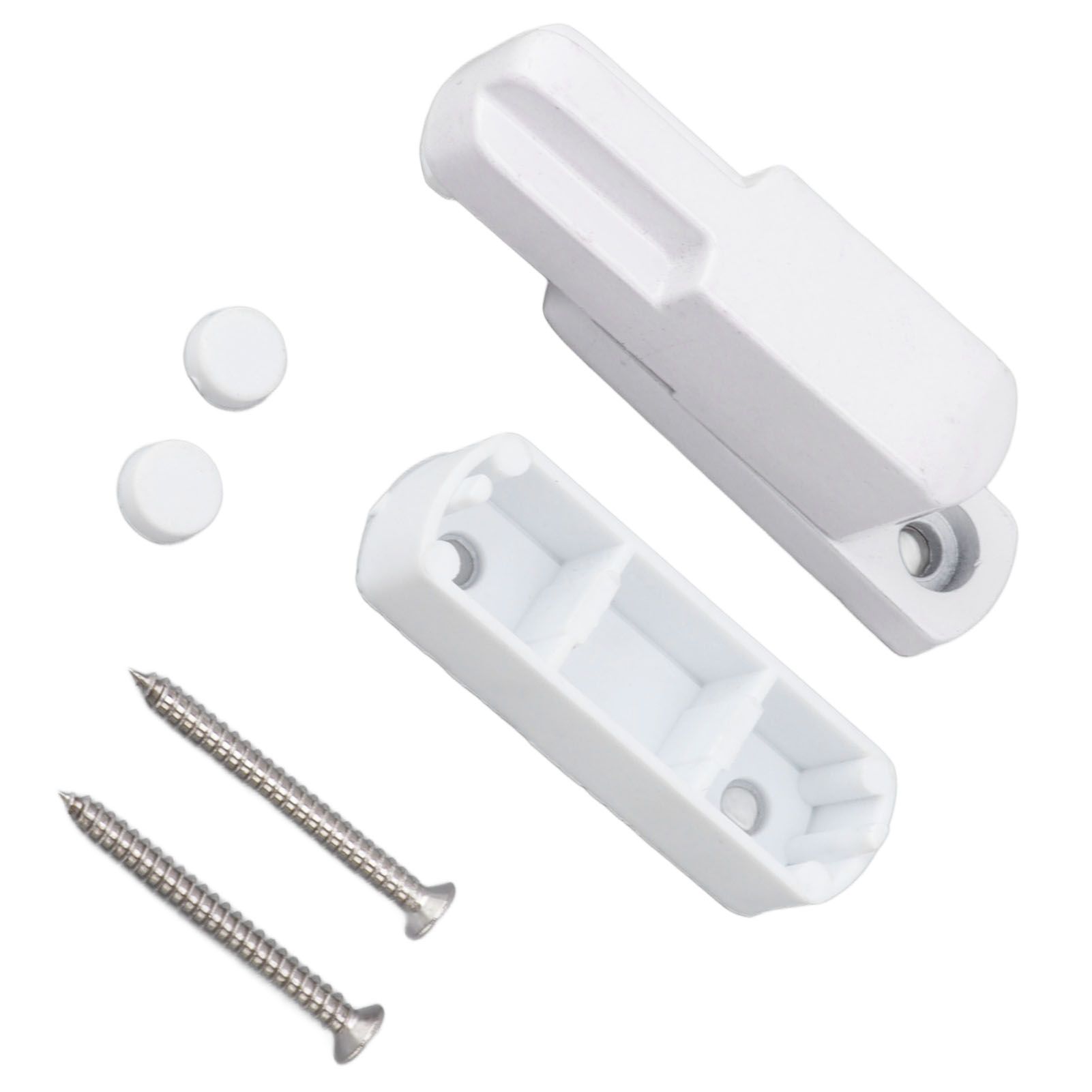 Window Sash Lock Aluminum Alloy T Type Sliding Window Latch Child Proof Safety Lock for Home Security White โ image 4