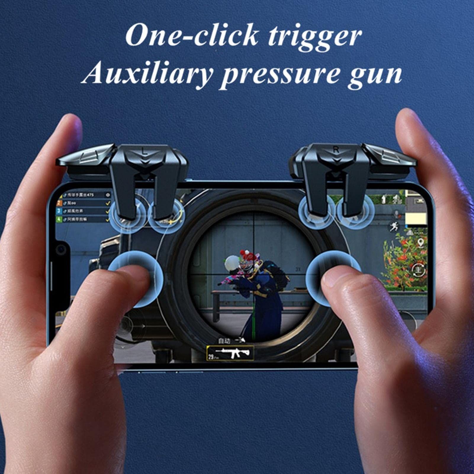 Game Triggers for Phones, 2 Pcs Mobiles Game Controlling Joysticks, Sensitive Controller Joysticks Game Trigger โ image 2