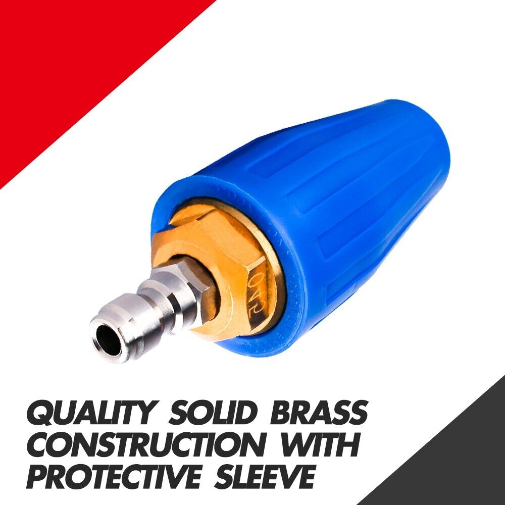 X-BULL Pressure Washer Turbo Nozzle Head 4000PSI High Cleaner 1/4BSP โ image 3
