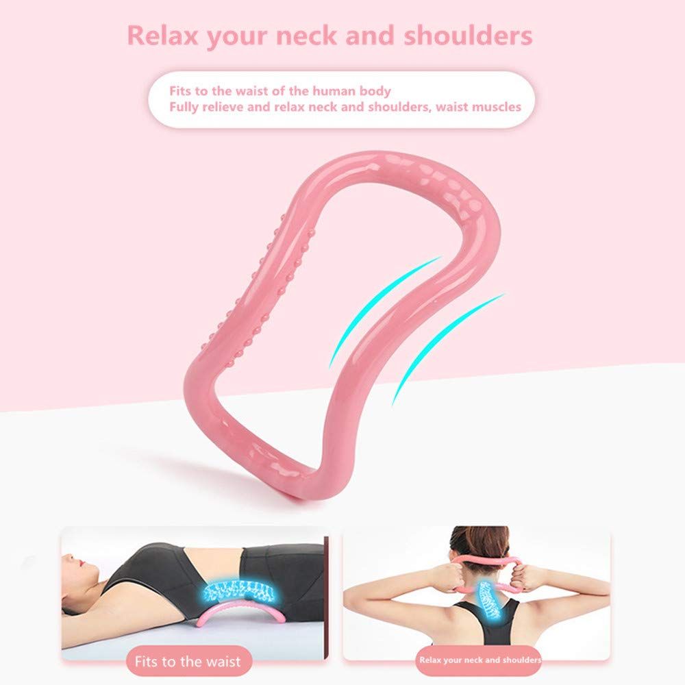 Pilates training ring for back and leg pain, home exercise, gym fitness, soft exercise, stretching — image 2