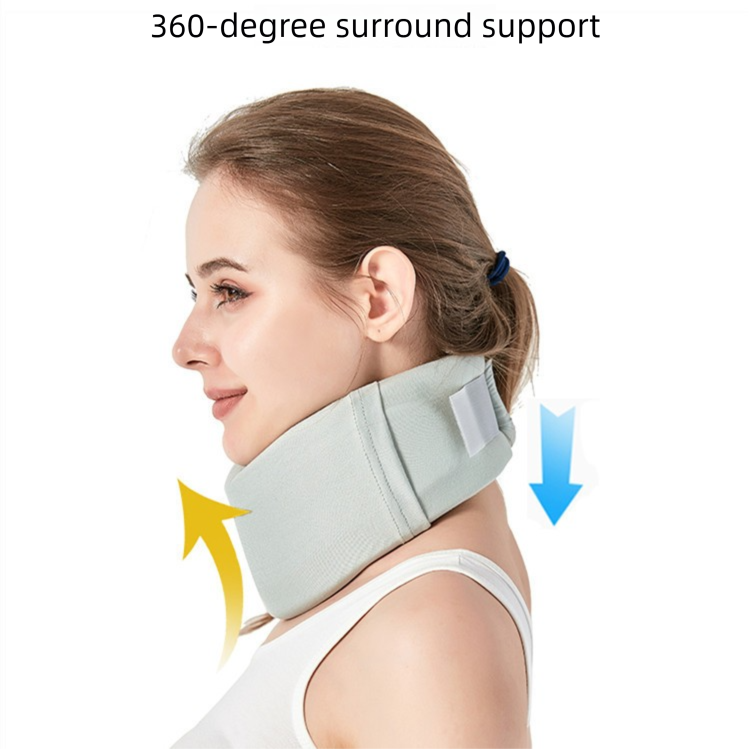Removable Neck Support Brace – Lightweight Cervical Collar with Breathable Design for Posture Correction and Daily Use(Size:S) — image 3