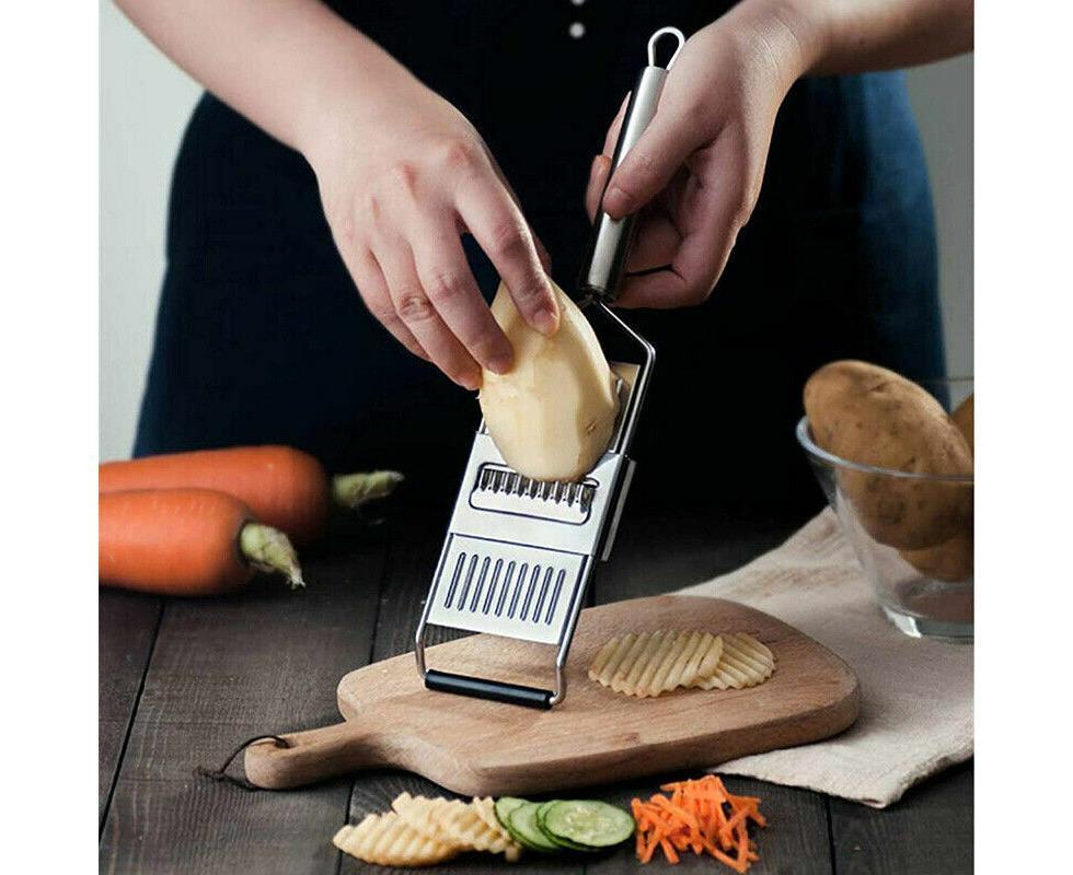 Multi-Purpose Vegetable Slicer Peeler Stainless Steel Grater Shredder Cutter — image 3
