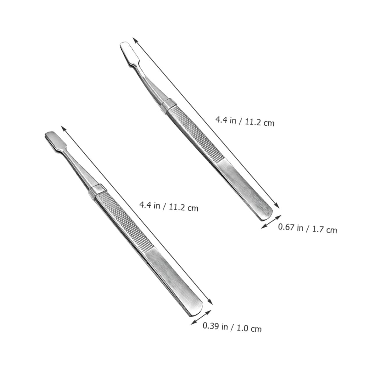 6pcs Stamp Tweezers Stamp Collecting Stamps Stamp Tongs Craft Tweezers Hobby Tweezers Coin Tongs Durable Plated Philately โ image 3