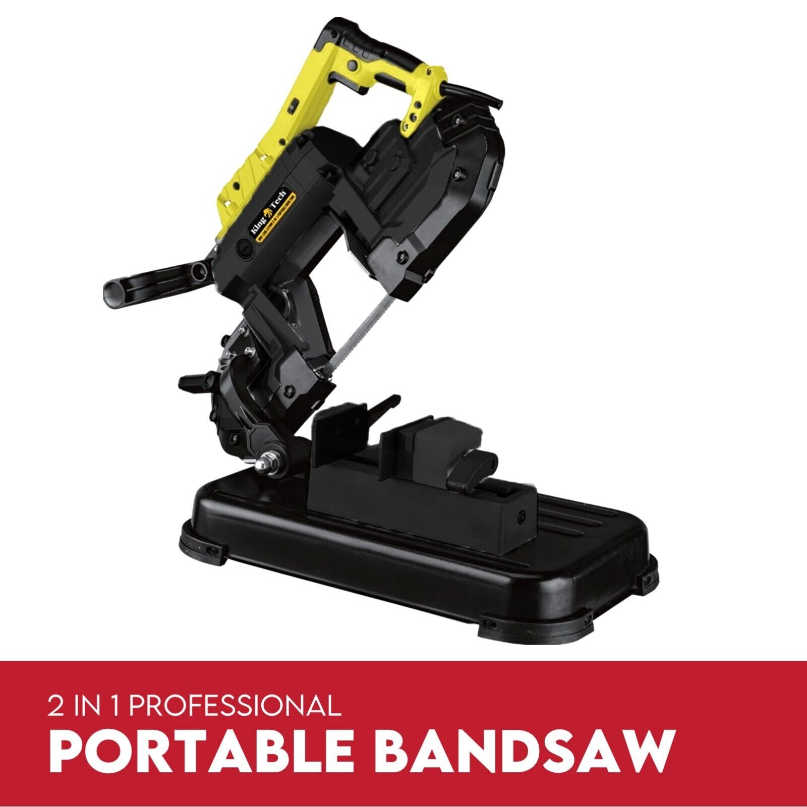 Portable Band Saw Cold Cut Metal Cut Off Chop Bandsaw 127mm — image 2