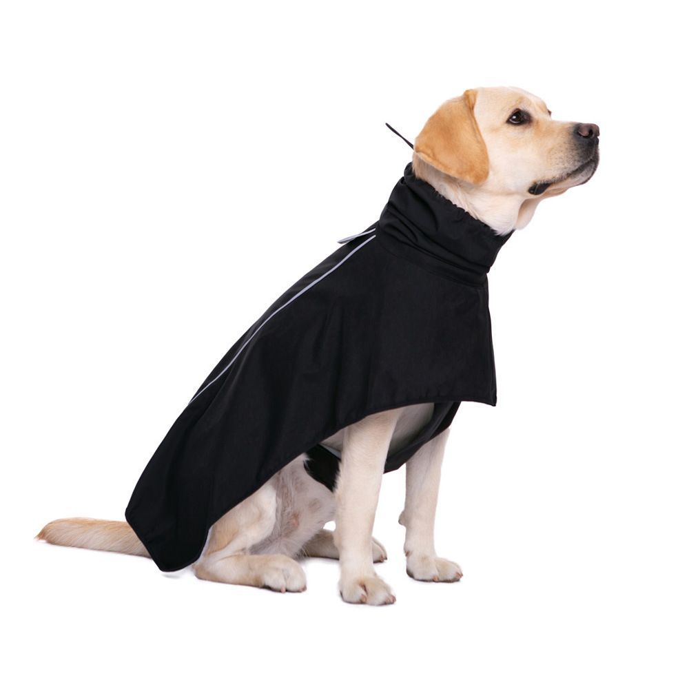 Waterproof Dog Poncho Reflective Dog Cape Dog Rainwear Pet Waterproof Clothing - Yellow - Size 2XL-8-12kg