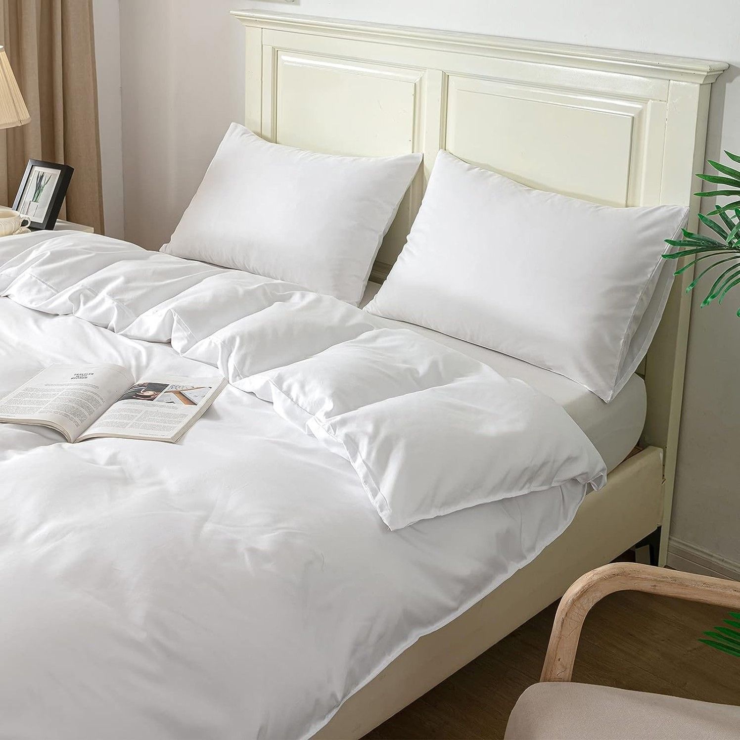 2 Piece Hotel Soft Microfiber Quilt Cover Set-2000TC Duvet/Donna Cover Set & Pillowcases -1 Quilt Cover Zipper Closure & 1 x Pillowcases-Breathable Bedding — image 5