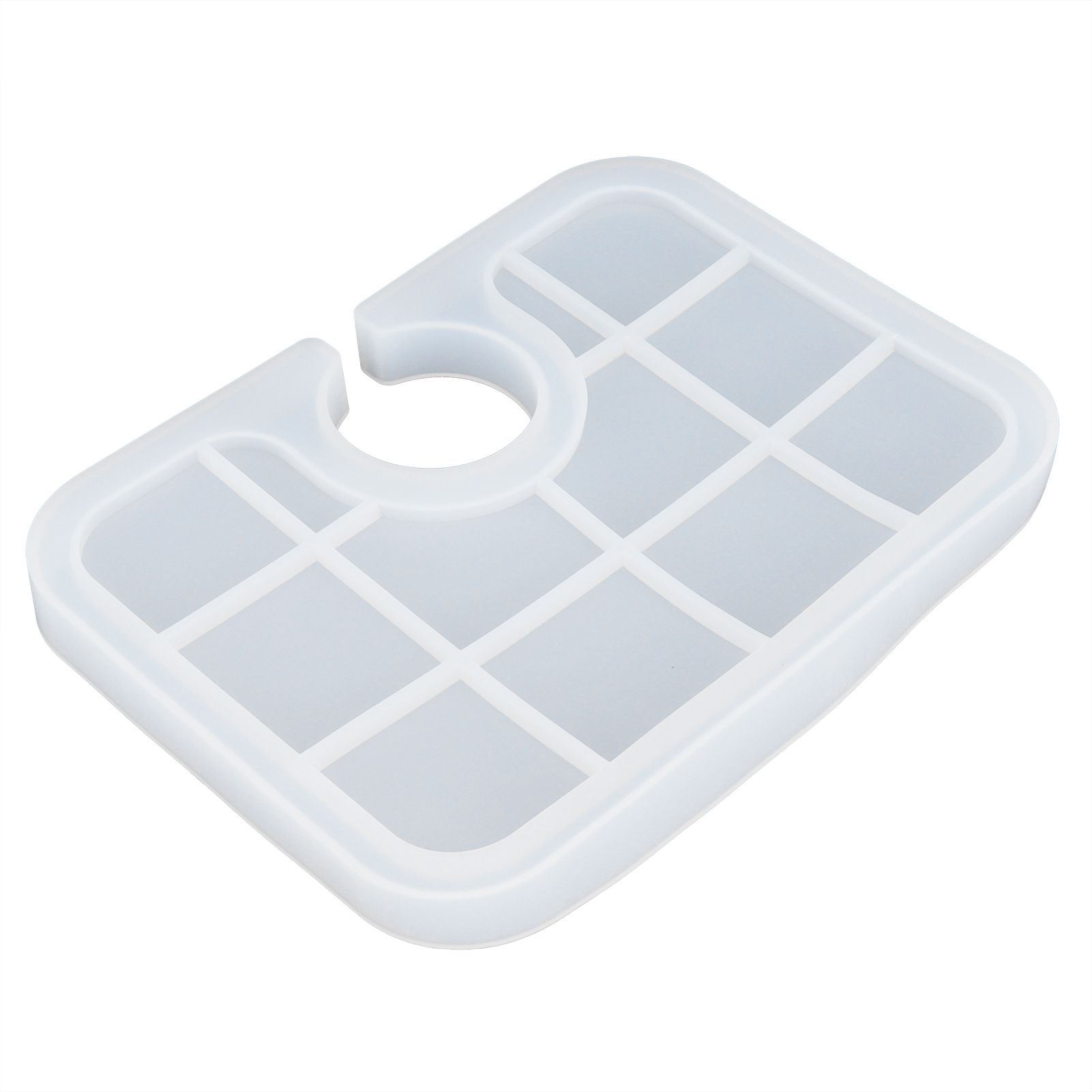 Silicone Mold Translucent Epoxy Resin Drop Glue Tray Tool for DIY Baking Decoration MakingSmall — image 3