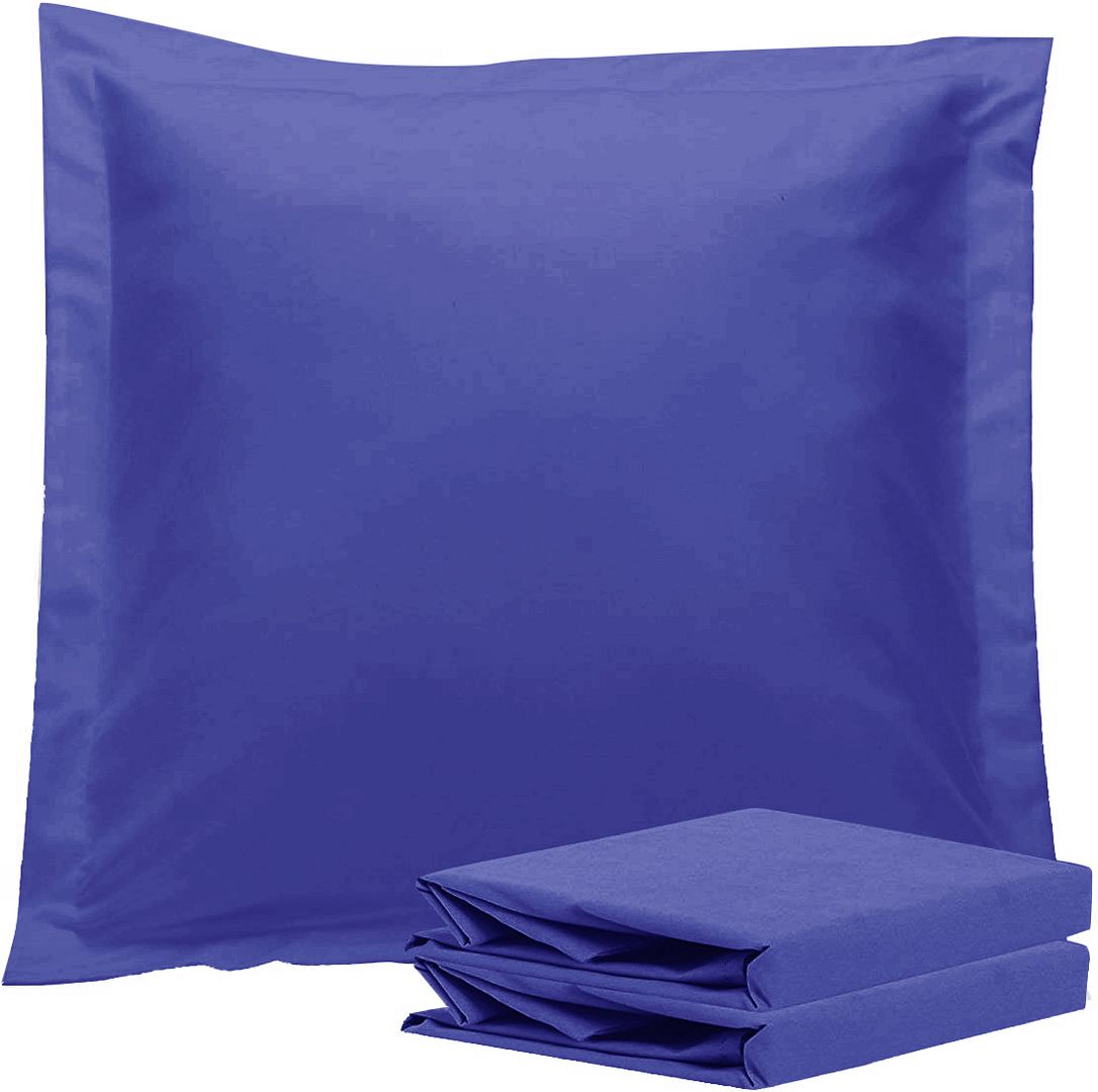 1000TC Premium Ultra Soft European Pillowcases 2-Pack Royal Blue โ image 2