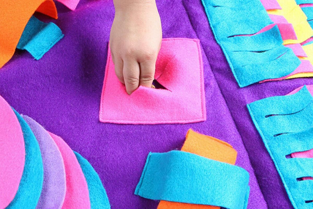 Dog Pet Nose Training Sniffing Pad Toys Blanket Game Feeding Cushion Snuffle Mat โ image 5