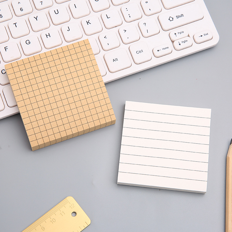 Sticky notes - Memo pad - Notepads - Bullet journal accessories - School supplies - Office supplies - Kraft paper - Notepads - Aesthetic stationery - Scrapbook — image 3