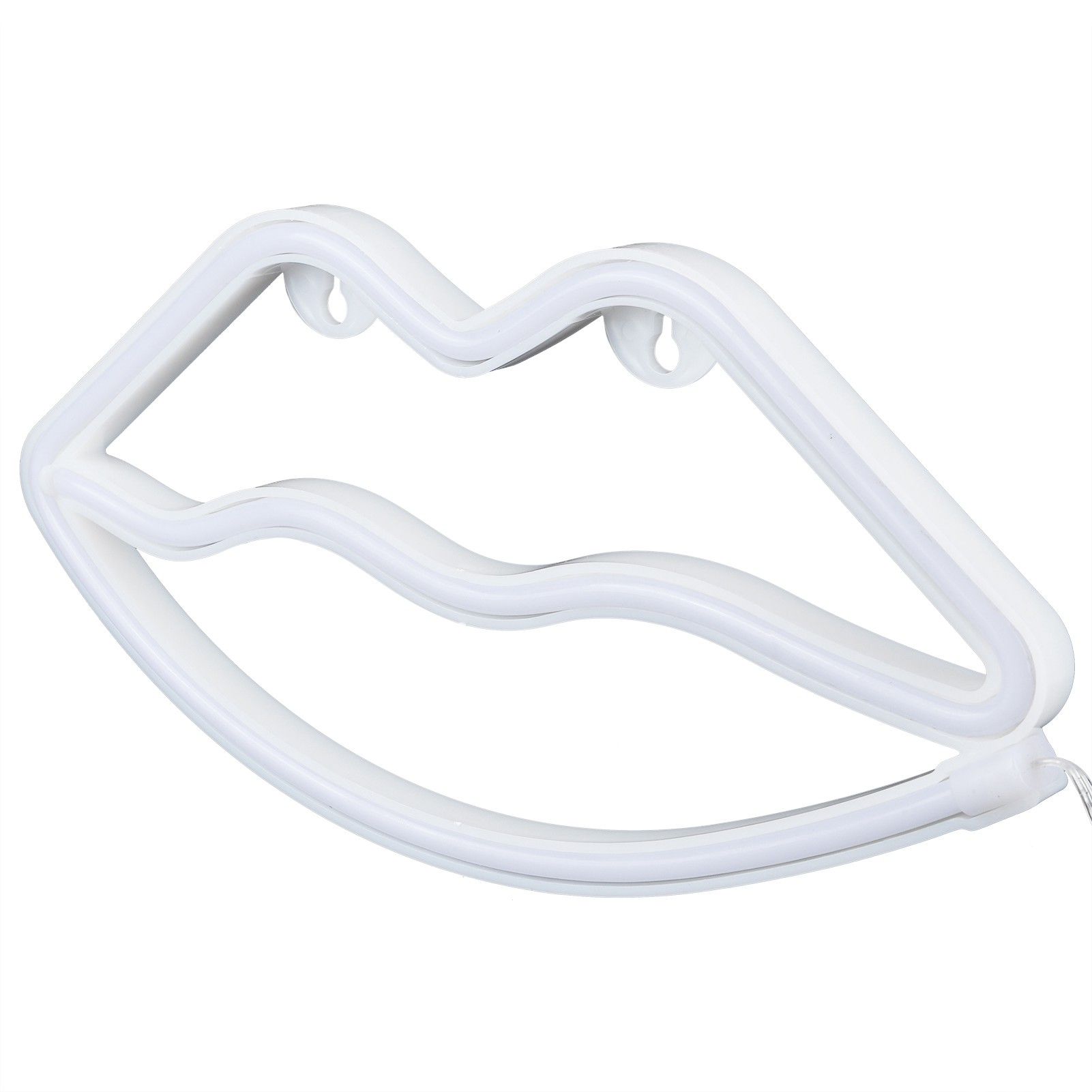 LED Neon Light Lip Shape USB Or Battery Powered Decoration Night Light for Bedroom Bar Festival — image 5
