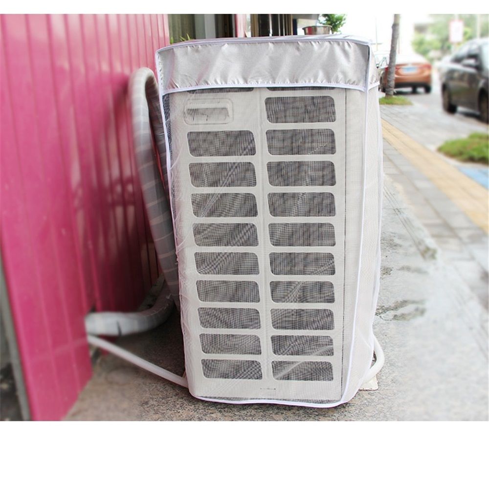 Air Conditioner Covers for Outside Units, 31.5 x 12.6 x 22.4 in Waterproof Dustproof Sun Protection Anti-Snow Air Conditioner Cover Fit for Unit โ image 5